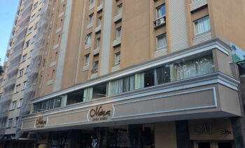 fachada do hotel Mabu Curitiba Business